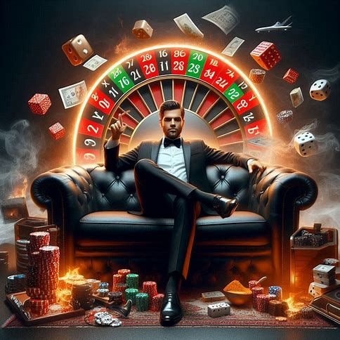 Statistik permainan Casino Hold'em di dashboard dino69